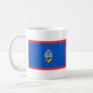 Drapeau de Guam ~ Plan Mug