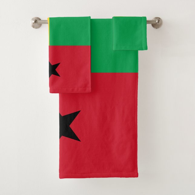 Drapeau de Guinée-Bissau (En situation)