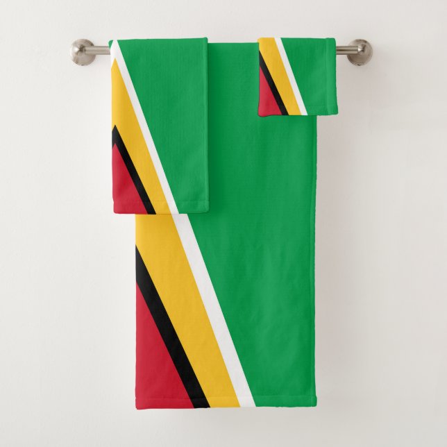 Drapeau de Guyana (En situation)