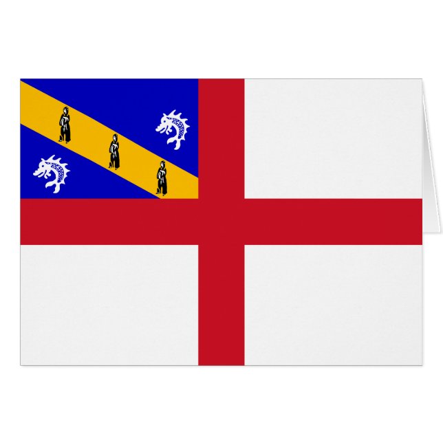Drapeau de Herm (Devant horizontal)