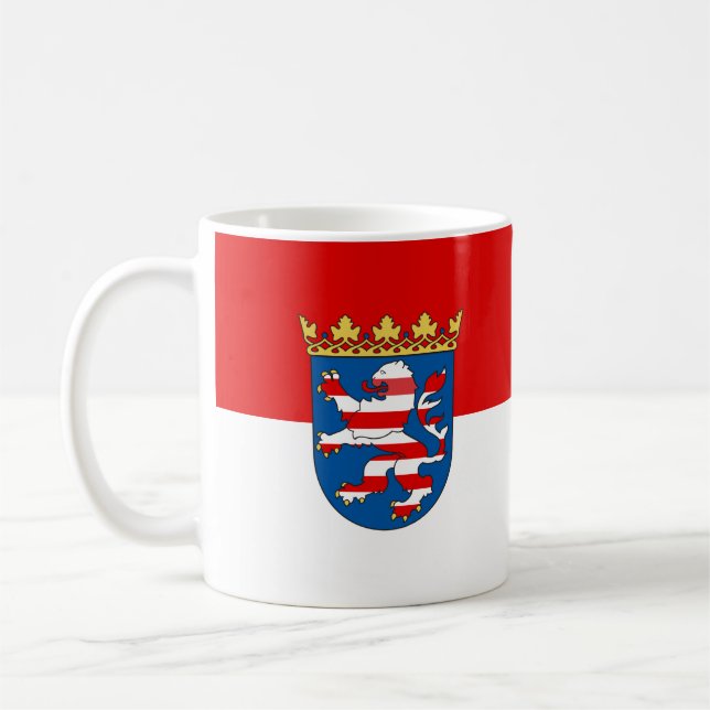 Drapeau de Hesse Coffee Mug (Gauche)