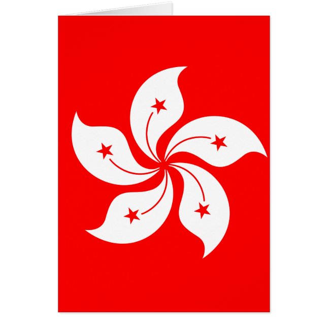 Drapeau de Hong Kong (Devant)
