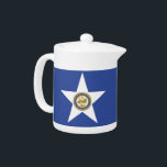 Drapeau de Houston<br><div class="desc">Faites-vous plaisir avec une touche de fierté Houston grâce à notre théière exclusive avec le drapeau de Houston ! Conçue pour associer élégance et fonctionnalité, cette théière est plus qu’un simple bateau pour votre brasserie préférée, c’est une célébration de la culture et du patrimoine dynamiques de Houston. Le design de...</div>