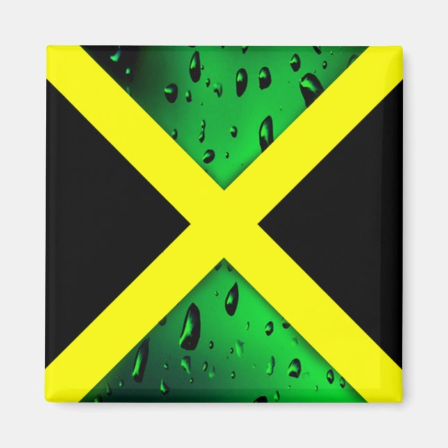 Drapeau de Jamaïque Magnet (Devant)