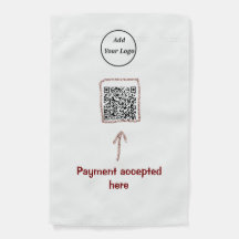 Code qr simple minimaliste ajouter logo nom du cod