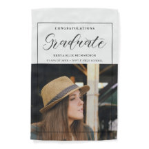 Typographie moderne Script Photo Graduate Graduate