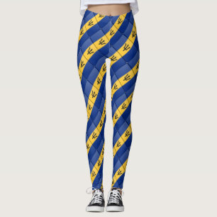 Drapeau de la Barbade Leggings