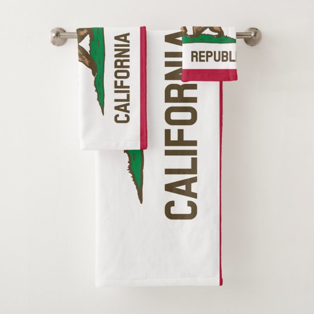 DRAPEAU DE LA CALIFORNIE (En situation)