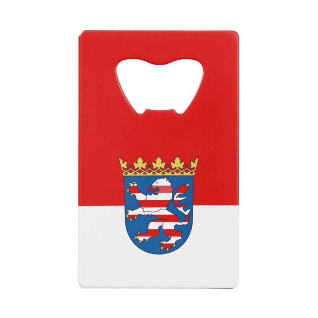 Drapeau de la carte de crédit Hesse (Devant)