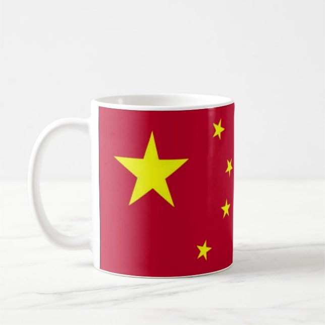 Drapeau de la Chine Mug (Gauche)