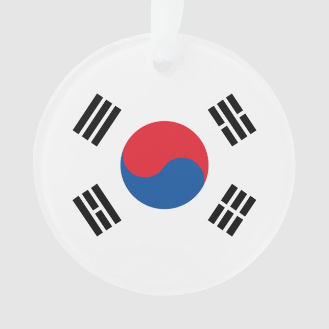 Drapeau de la Corée du Sud (devant)