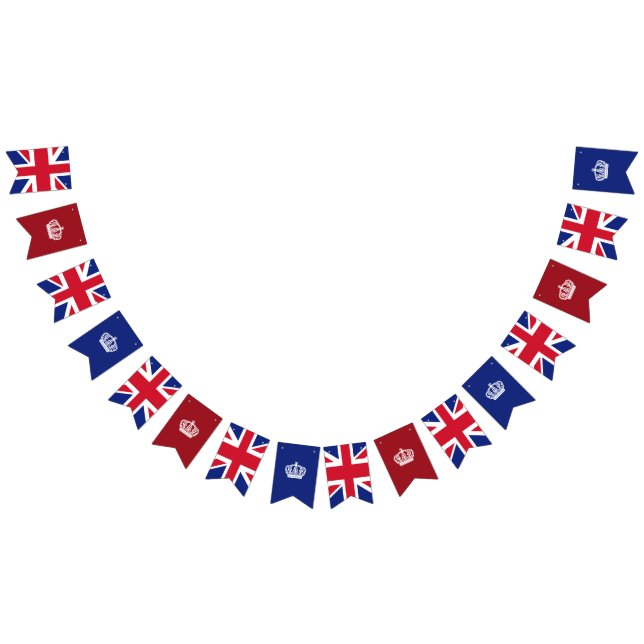 Drapeau de la Couronne et de l'Union Jack britanni (Tout)