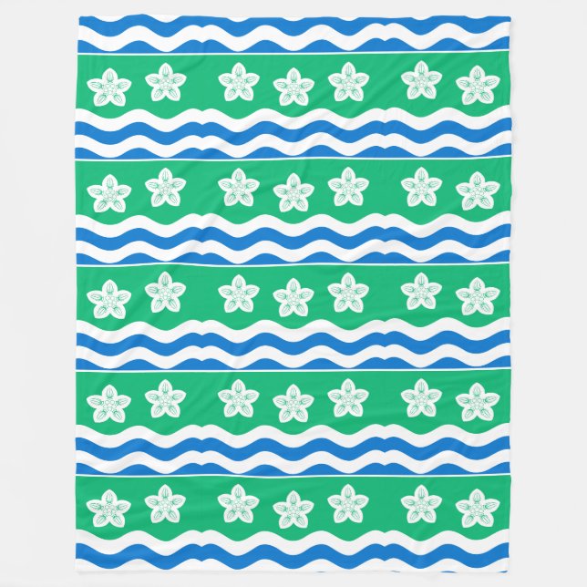 Drapeau de la couverture en polaire Cumberland (Devant)