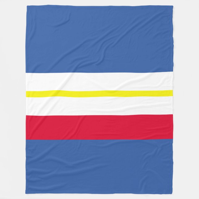 Drapeau de la couverture en polaire de Mecklenburg (Devant)