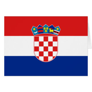 Drapeau de la Croatie