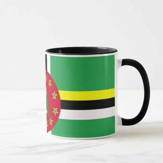 Drapeau de la Dominique Mug (Droite)