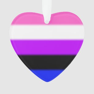 Drapeau de la Fierté Genderfluide