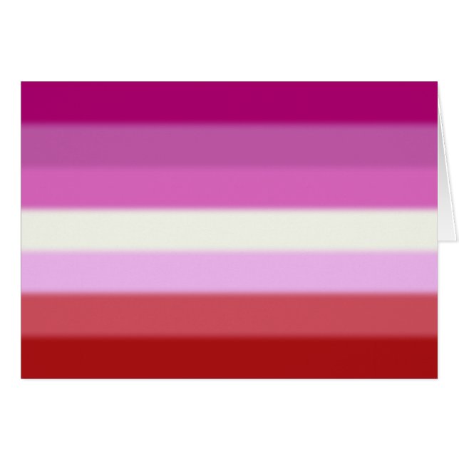 Drapeau de la Fierté lesbienne tombée (Devant Horizontal)