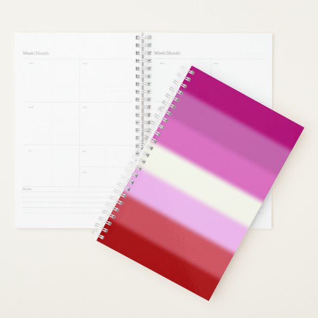 Drapeau de la Fierté lesbienne tombée (Devant avec enveloppe)