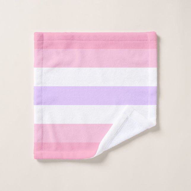Drapeau de la fierté pomosexuelle (Gant de toilette)
