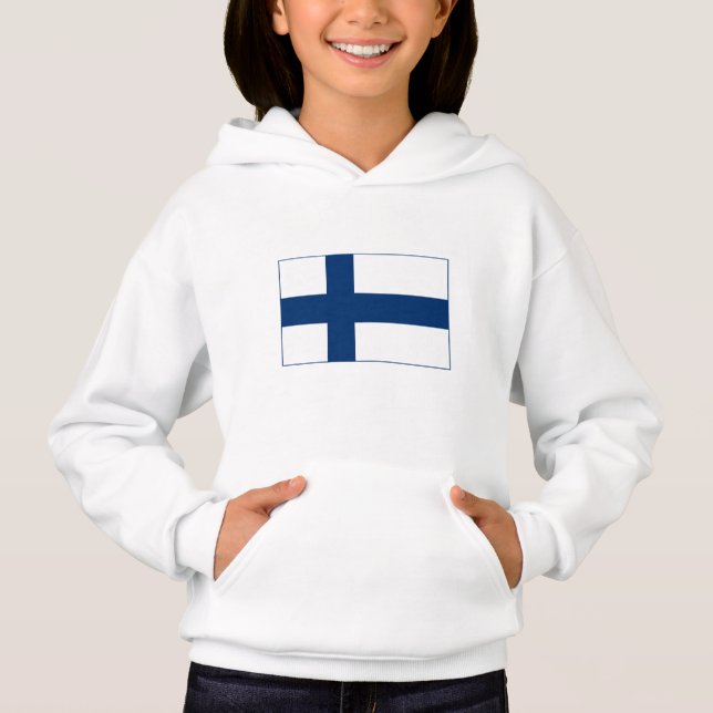 Drapeau de la Finlande (Devant)