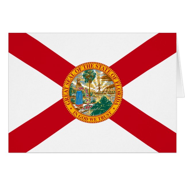 Drapeau de la Floride (Devant Horizontal)