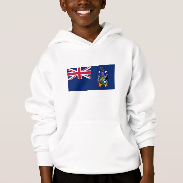 Drapeau de la Géorgie du Sud et des îles Sandwich  (Devant)