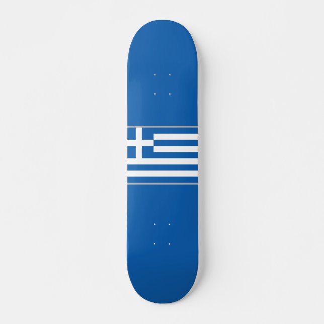 Drapeau de la Grèce Skateboard (Devant)