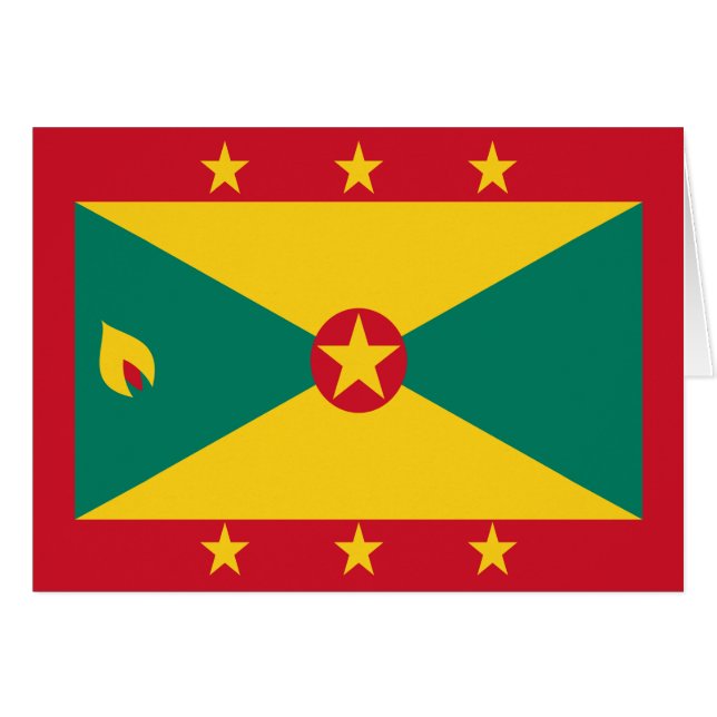 Drapeau de la Grenade (Devant horizontal)