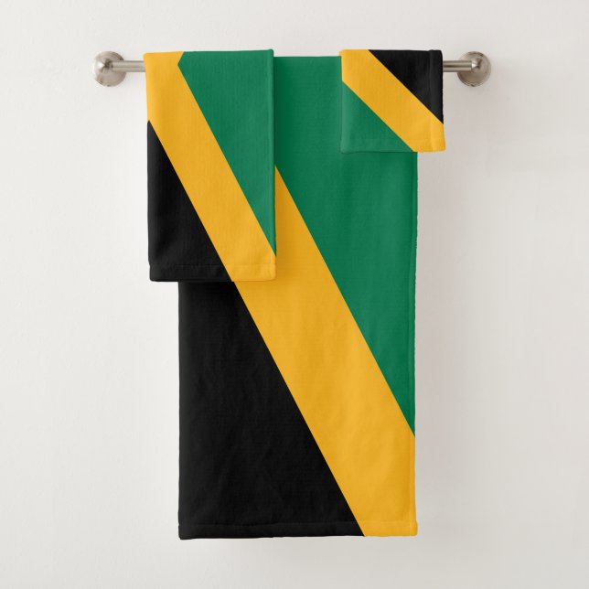 Drapeau de la Jamaïque (En situation)