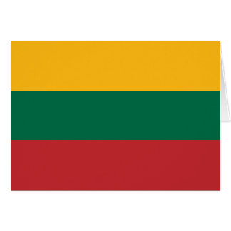 Drapeau de la Lithuanie