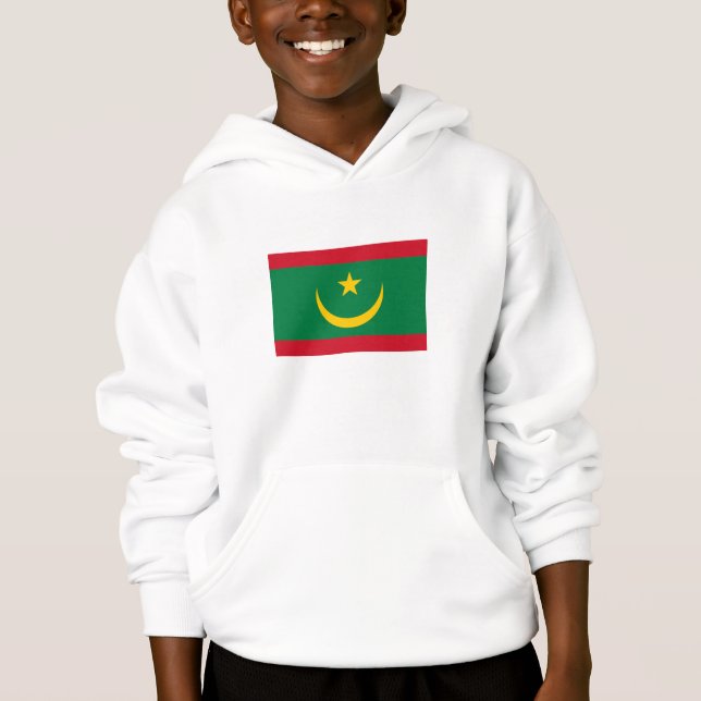 Drapeau de la Mauritanie (Devant)