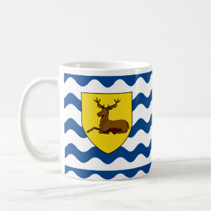Drapeau de la Mug de café Hertfordshire