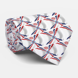 Drapeau de la nation assyrienne cravate