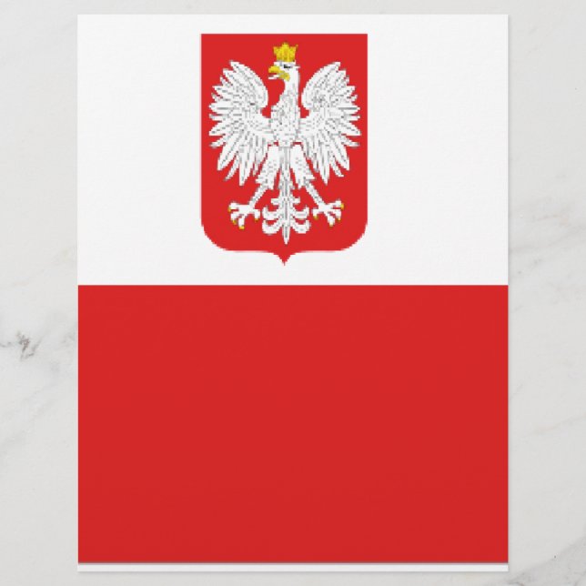 drapeau de la pologne (Devant)