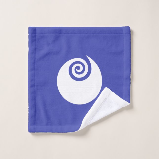 Drapeau de la préfecture d'Ibaraki, Japon (Gant de toilette)