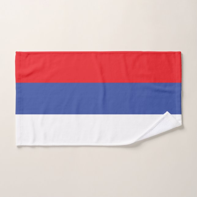 Drapeau de la Republika Srpska (Serviette à main)