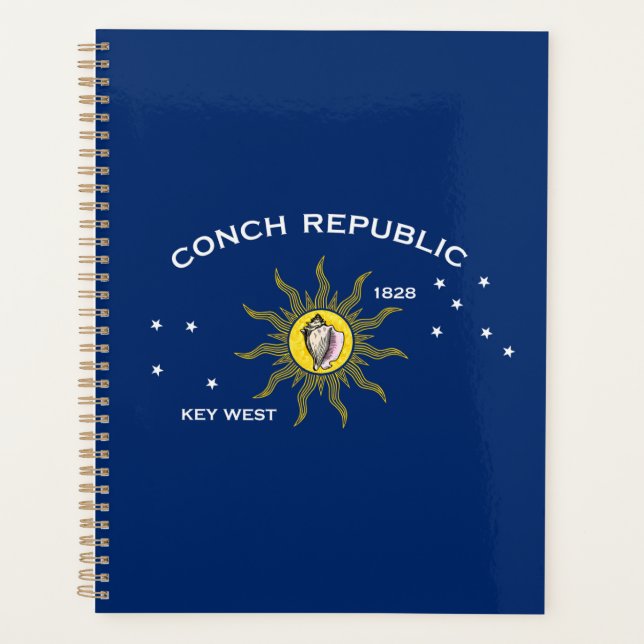 Drapeau de la République de Conch, Drapeau de Key  (Devant)