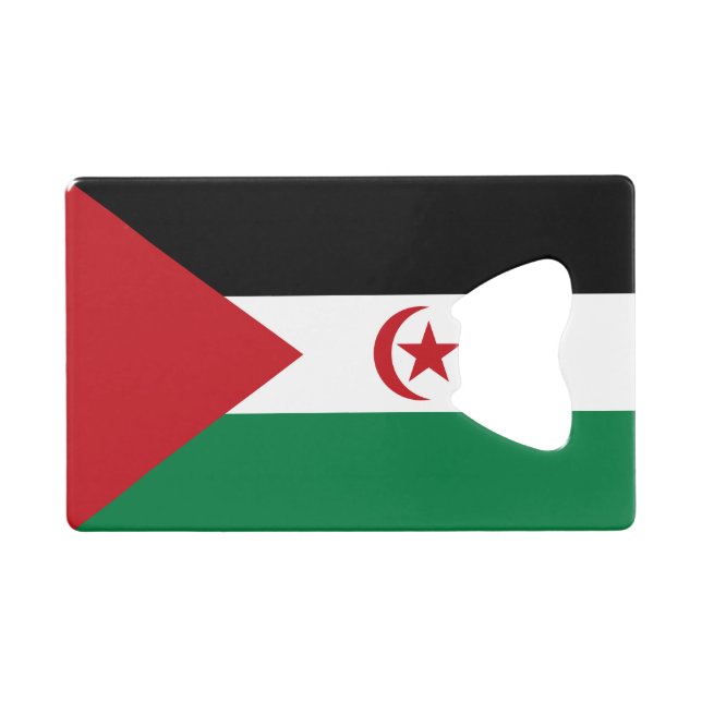 Drapeau de la République démocratique arabe sahrao (Devant (Horizontal))