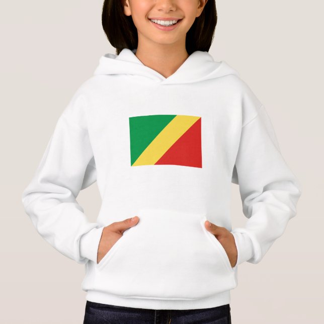Drapeau de la République du Congo (Devant)