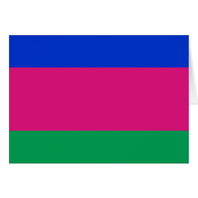 Drapeau de la République populaire de Kouban (Devant horizontal)