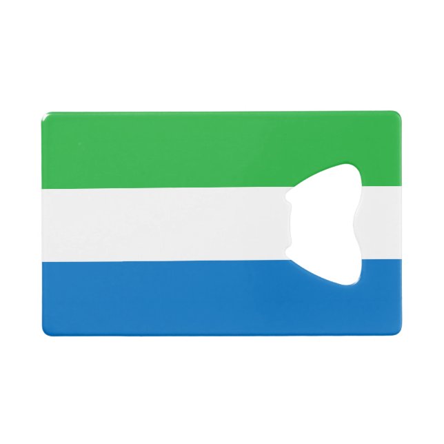 Drapeau de la Sierra Leone (Devant (Horizontal))