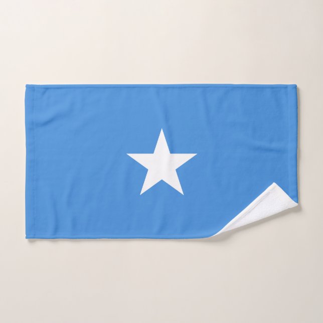 Drapeau de la Somalie (Serviette à main)