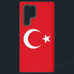 Drapeau de la Turquie Coque Samsung Galaxy S22<br><div class="desc">Voici notre Samsung Galaxy S22 Ultra coque avec le drapeau de la Turquie, conçu pour associer protection et célébration du patrimoine turc ! Conçu avec une attention minutieuse aux détails, ce coque affiche fièrement l'arrière - plan rouge et l'étoile blanche et le croissant du drapeau turc, symbole de la riche...</div>