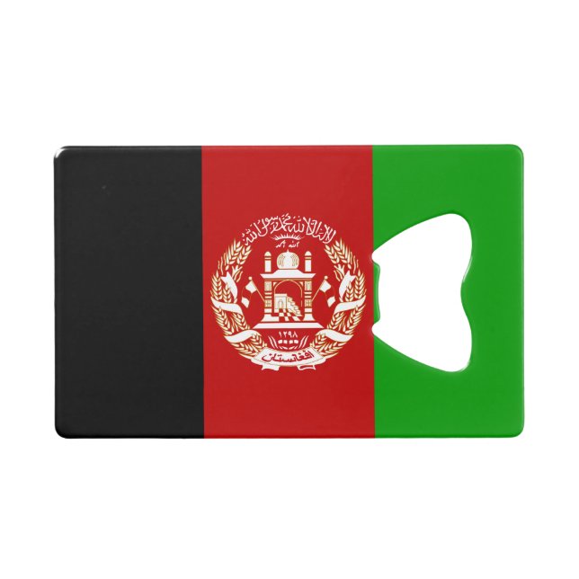 Drapeau de l'Afghanistan patriotique (Devant (Horizontal))