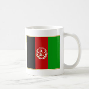 Drapeau de l'Afghanistan + Tasse de carte