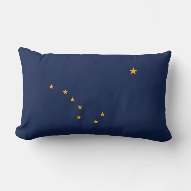 Drapeau de l'Alaska Coussin américain MoJo (Recto)