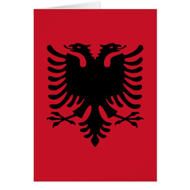 Drapeau de l'Albanie (Devant)