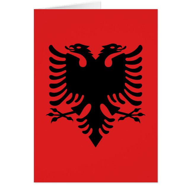 Drapeau de l'Albanie (Devant)