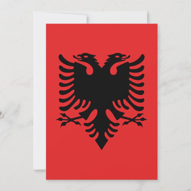 Drapeau de l'Albanie (Devant)